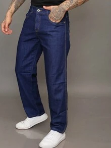 Men Jeans - Màu xanh lam - Xem 4