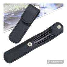 2 Kit Juego de 6 herramientas para limpiar orejas, quita cera de oídos con estuche portátil. - Multicolor - Ver 4