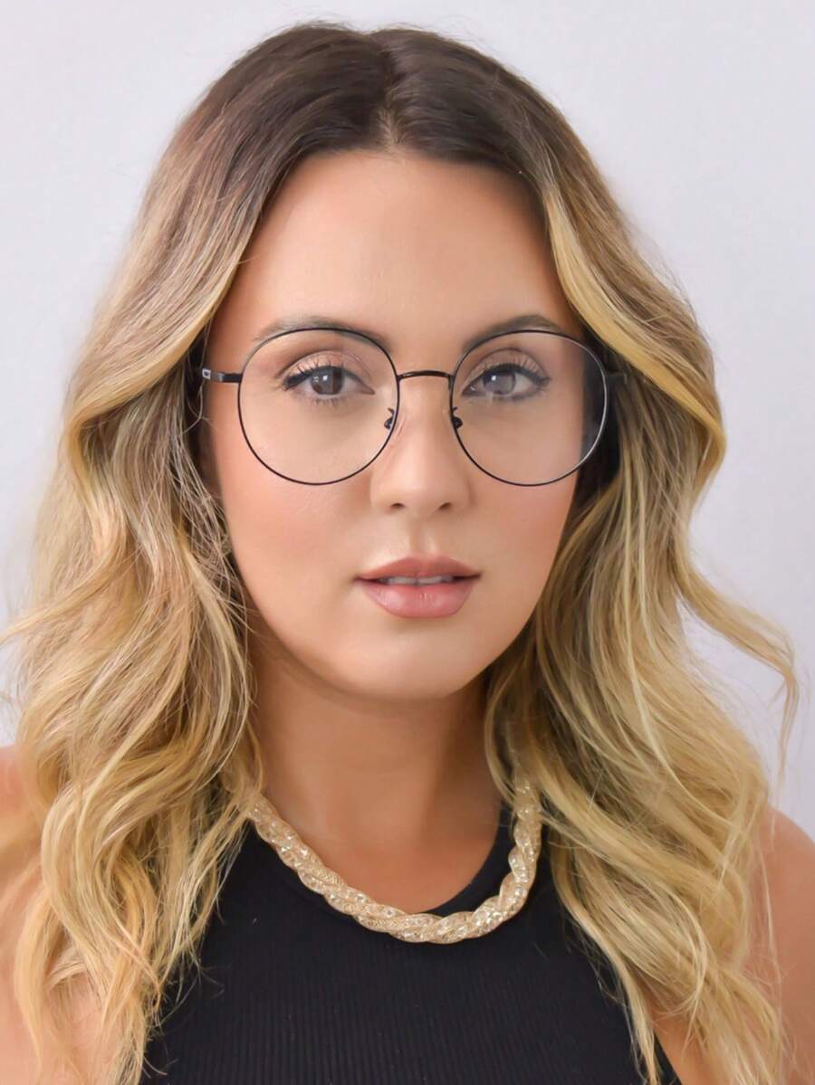 Women Glasses Accessories - 黑色 - 查看 1