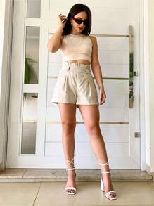 Sandália Gladiadora Salto Alto Grosso Youtuber Blogueira Influenciadora Moda Verão