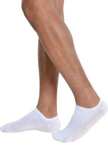 Meias Cano Baixo com 12 pares - Abafarto - Branco - Visão 2
