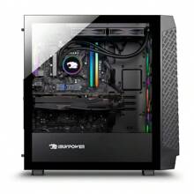 IBUYPOWER -  Gaming PC Desktop - AMD Ryzen 7 7700X - NVIDIA GeForce RTX 4070 12GB - 32GB DDR5 RGB RAM - 2TB NVMe SSD SlateMeshA7N4701 - Black - 美規B型插(110-127V) - 查看 3