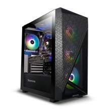 IBUYPOWER -  Gaming PC Desktop - AMD Ryzen 7 7700X - NVIDIA GeForce RTX 4070 12GB - 32GB DDR5 RGB RAM - 2TB NVMe SSD SlateMeshA7N4701 - Black - 美規B型插(110-127V) - 查看 2