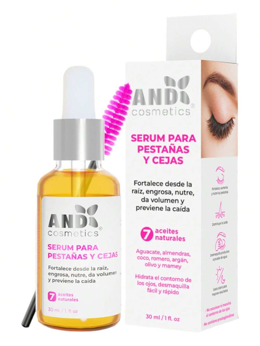 Serum Para Pestañas y Cejas AND Cosmetics