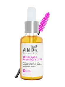 Serum Para Pestañas y Cejas AND Cosmetics
