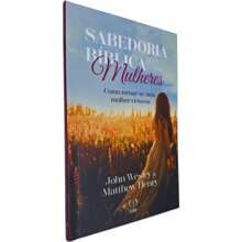 Livro Físico Sabedoria Bíblica Para Mulheres: Como Tornar-se Uma Mulher Virtuosa John Wesley e Matthew Henry - Preto - Visão 1