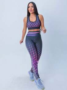 Women Sports Sets - Purple - View 3