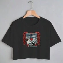 Women T-Shirts - 黑色 - 查看 1
