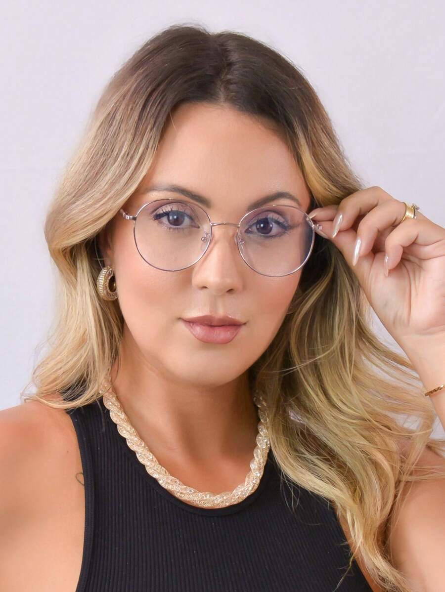 Women Glasses Accessories - Màu Lilac Tím - Xem 1