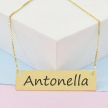 Women Pendant Necklaces - 金色 - 查看 1