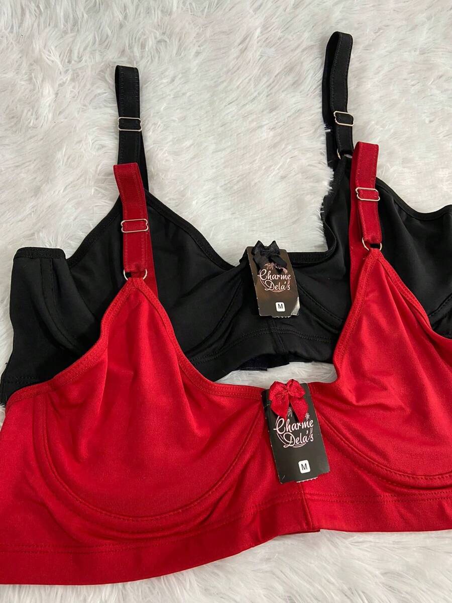 Charme Dela's Women Bras & Bralettes - Red - View 1