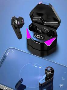 Wireless Earbuds - màu đen - Xem 4