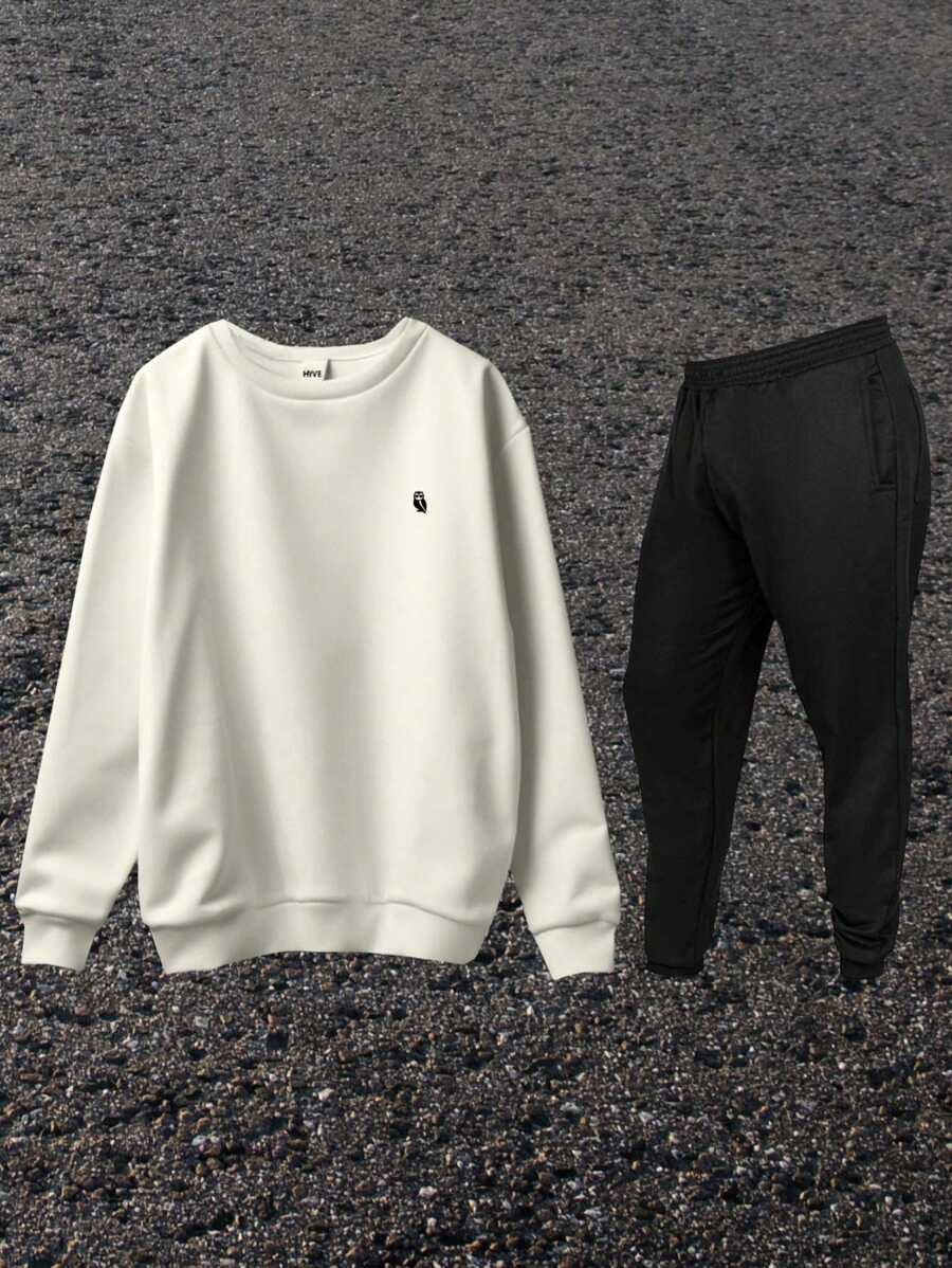 Men Hoodie & Sweatshirt Co-Ords - 查看 1