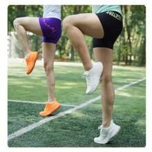 BMAI Women's PURE LIGHT Pure Light Jogging Shoes: Lightweight, Strong, Elastic, Durable, Anti-Aging, Wear-Resistant, And Anti-Skid Silent, Comfortable, And Stylish Appearance. Jogging Or Aerobic Training Cushioned Running Shoes; Physical Fitness Test, Speed Training, Stable Running Shoes, Suitable For Cycling, Camping, Fitness, And Other Light Outdoor Sports, Commuting, Shopping, And Sports Wear. - Beige - View 11