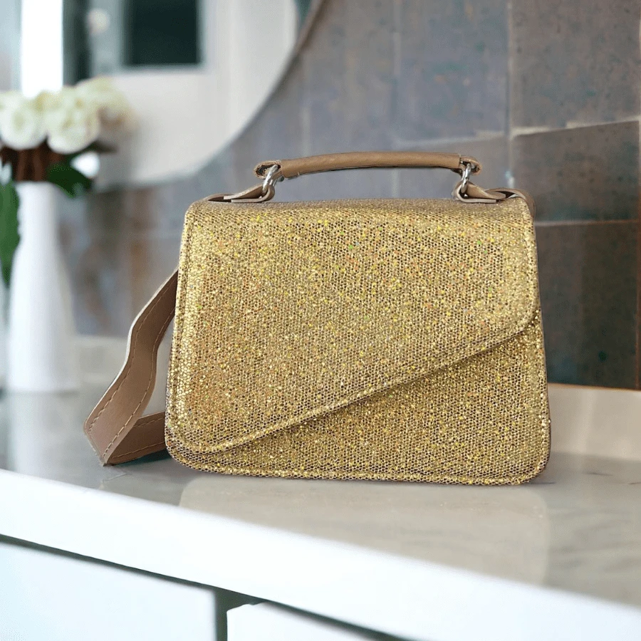 Women Clutches - 金色 - 查看 1