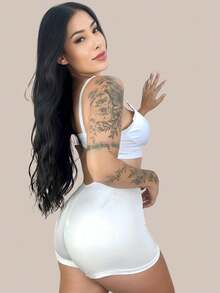 Women Safety Shorts - 彩色 - 查看 11