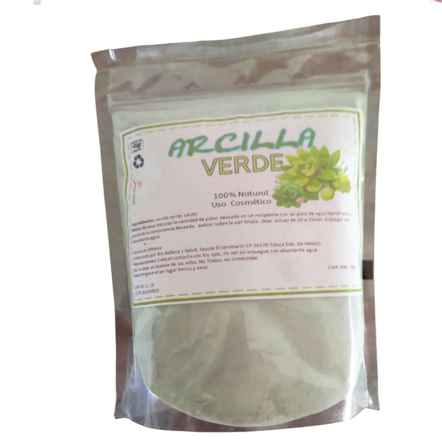 Bio Beauty and Health Arcilla Verde Mascarilla facial Corporal 1kg - Verde - Ver 1