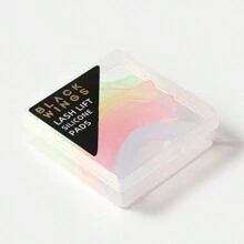 BLACKWINGS 4入組可重複使用的睫毛翹翹套裝,包括：翹翹貼、翹翹點、睫毛夾、刷子、睫毛助手工具,睫毛翹翹套裝、硅膠睫毛夾、睫毛拔毛棒、妝容美容工具及化妝品配件 - 彩色 - 查看 11