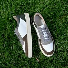 Tenis Kolhein Lush Blanco Casual 100% Natural Planos Calzado Unisex Elegante De Primavera Y Otoño De Piel  Adecuado Para El Trabajo, Compras Y Estudiantes, Zapatos Cómodos De Tacón Bajo Y Fácil De Poner - Blanco - Ver 1