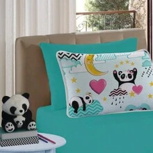 Fitted Sheets - Mint Blue - View 1