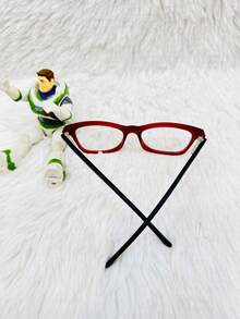 Kids Eyeglasses - 酒紅色 - 查看 3