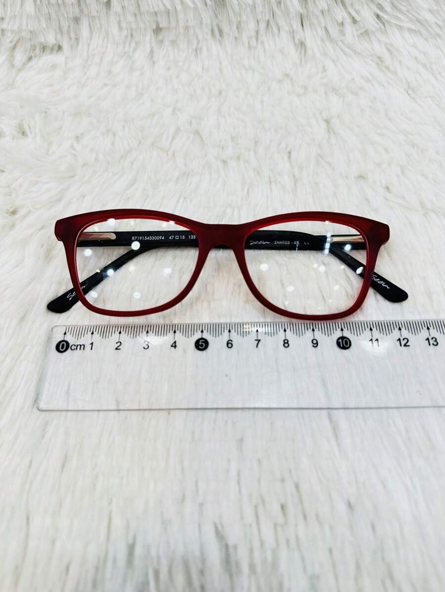 Kids Eyeglasses - 酒紅色 - 查看 1