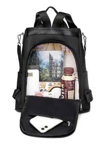 T60 Women Functional Backpacks - 黑色 - 查看 8