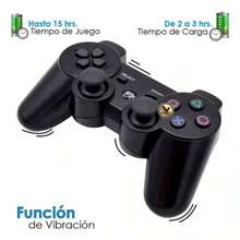 Control Inalambrico Compatible con PS3 Negro - Negro - Ver 5