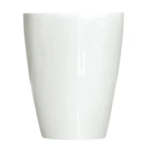 Vaso Vietnamita Fibra De Vidro Decorativo Vitrificado 44cm - Branco - Visão 1
