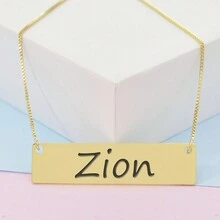 Women Pendant Necklaces - 金色 - 查看 1