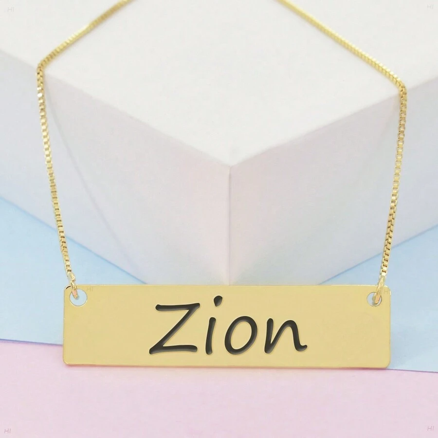 Women Pendant Necklaces - 金色 - 查看 1