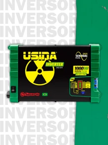 Car Power Inverter - Black and Green - View 4