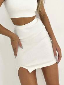 Women Skirts - trắng - Xem 1