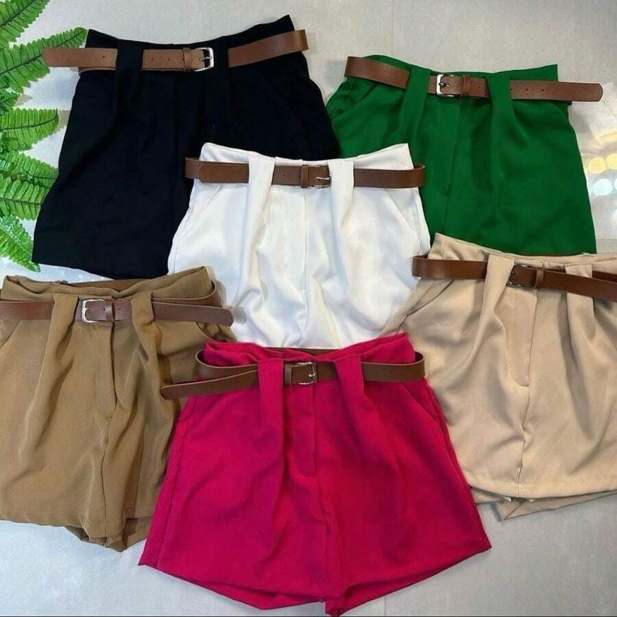 Women Shorts - 黑色 - 查看 1