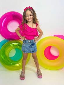 Young Girls Shorts - Rửa trung bình - Xem 2