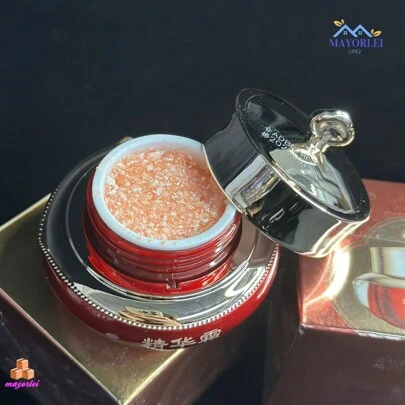 Crema facial blanqueadora coreana fuerte, Ácido Kójico para la piel oscura, tono de piel completamente uniforme, descomposición de quemaduras solares y manchas de la edad,Placenta de Retinol, crema hidratante de hidratación, reafirmante, antiarrugas, blanqueamiento, cuidado de la piel Facial