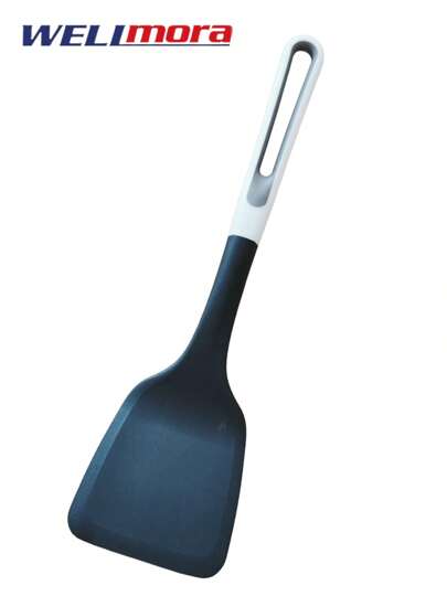 Espátula De Teflón Plana Multiusos (35 Cm) Resistente Al Calor Con Mango Antideslizante - Pala De Cocina Para Voltear Y Servir Alimentos De Forma Rápida Y Segura - Espátula Clásica Para Sartenes, Parrillas O Planchas - Sin Rayones