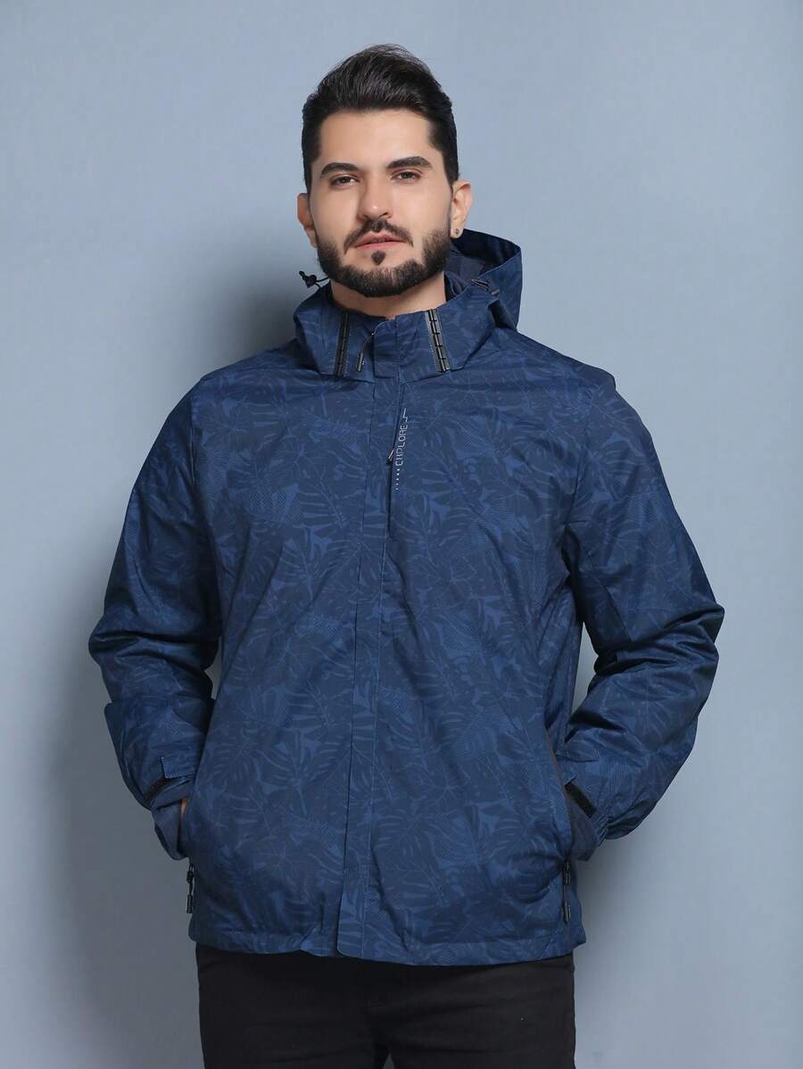 Men Shell Jackets - Màu xanh hải quân - Xem 1