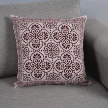 Cushion Cover - 酒紅色 - 查看 3