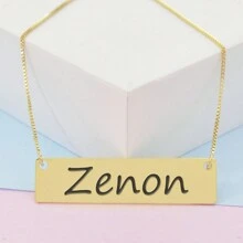 Women Pendant Necklaces - 金色 - 查看 5