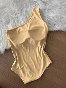 Women Bodysuits - Màu be - Xem 2