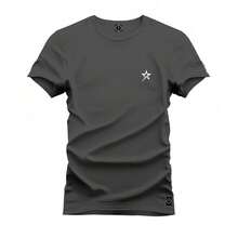 Men T-Shirts - 深灰色 - 查看 1