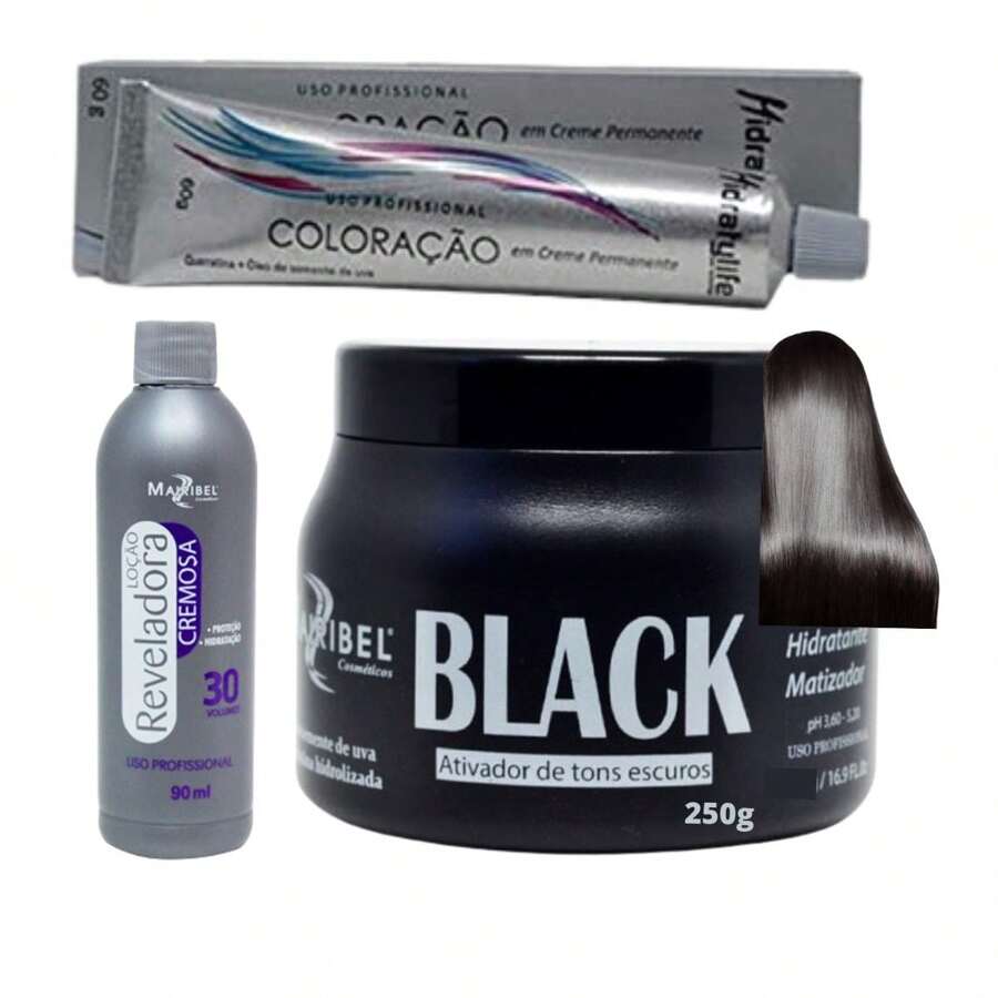Hair Coloring - Preto Black Nº 2.0 - View 1