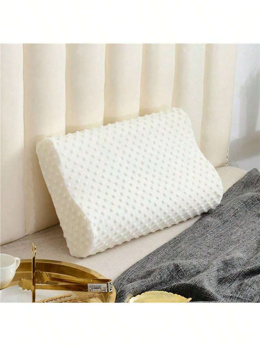 50*30cm Memoria de Almohadas de cama  2 Pack , Almohadas con relleno ,almohada decorativas grandes decoracion hogar almoadas almuadas almohadillas Incluye 2 Fundas con funda de almohada de color , funda de almohada suave con cierre de sobre para dormitorio, suministros de ropa de cama - Blanco - Ver 1