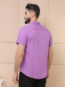 Men Shirts - Púrpura malva - Ver 4