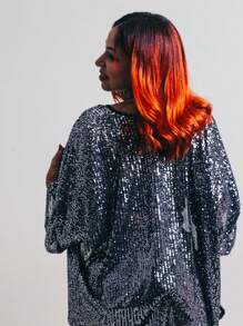 Women Kimonos - Plateado - Ver 4