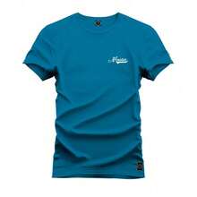 Men T-Shirts - 藍色 - 查看 1