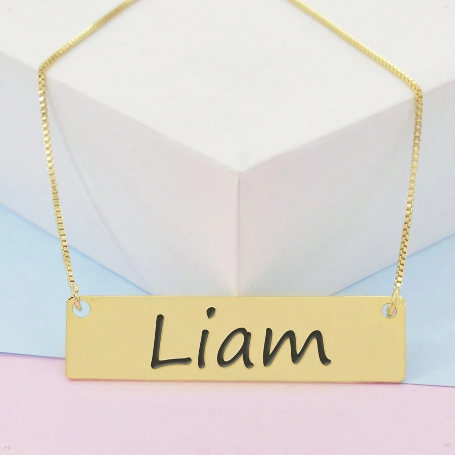 Women Pendant Necklaces - 金色 - 查看 1