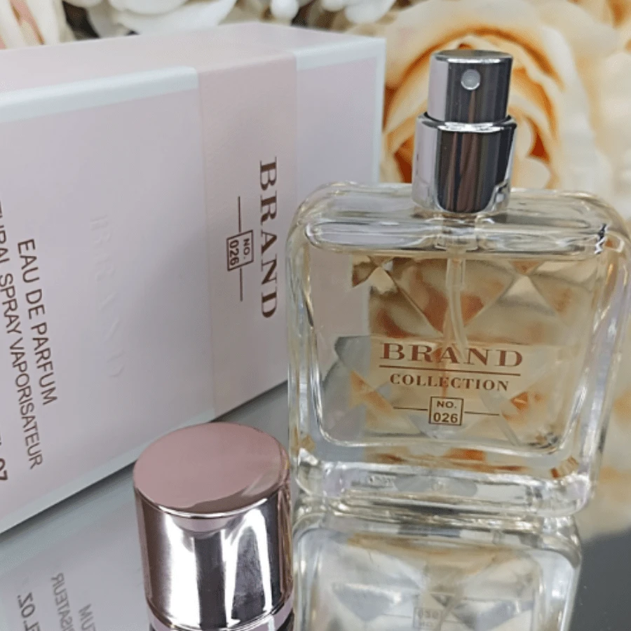 N° 026 - PERFUME FEMININO - MINIATURA BRAND COLLECTION - 25ML -  EAU DE PARFUM - Transparente - Visão 1