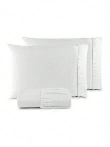 Sheet Sets With Pillowcases - 白色 - 查看 3